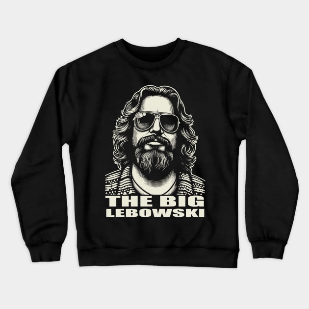 The Big Lebowski // Vintage Original Fan Art Crewneck Sweatshirt by Trendsdk